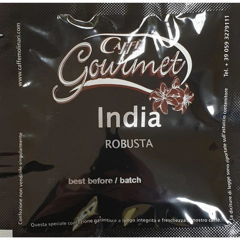 Molinari India ESE Coffee Paper Pods (1 Pack of 100) Free Delivery in the UK for orders over £29.99