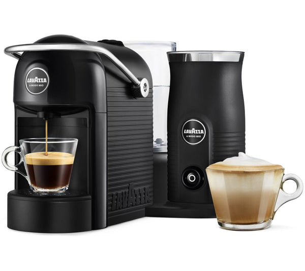 Lavazza, A Modo Mio Jolie & Milk Coffee Machine Black